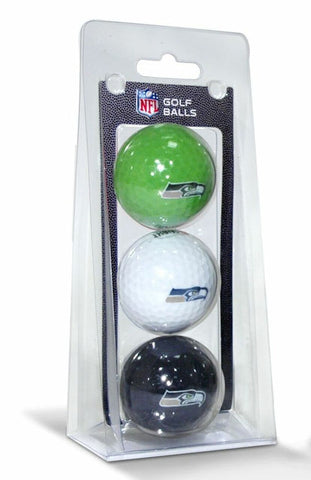 Seattle Seahawks Golf Balls 3 Pack