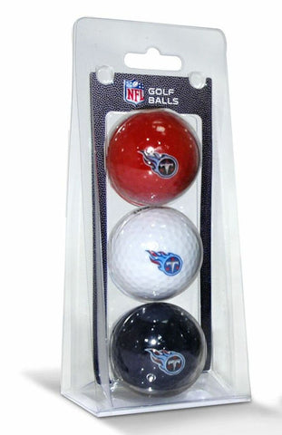 ~Tennessee Titans 3 Pack of Golf Balls - Special Order~ backorder