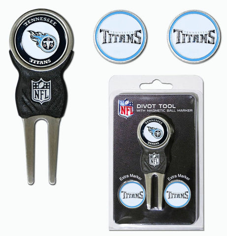 ~Tennessee Titans Golf Divot Tool with 3 Markers - Special Order~ backorder