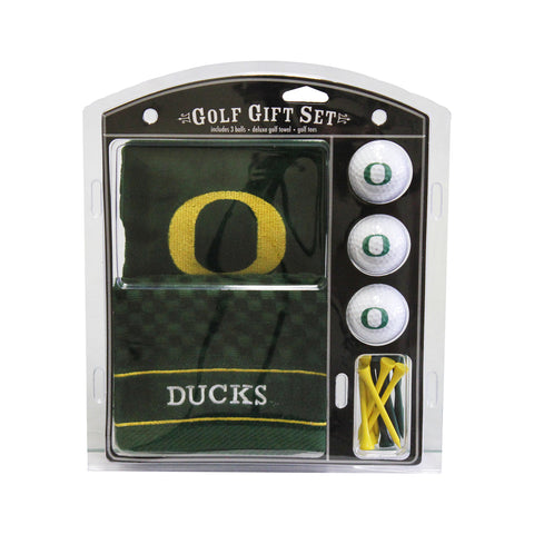 ~Oregon Ducks Golf Gift Set with Embroidered Towel - Special Order~ backorder