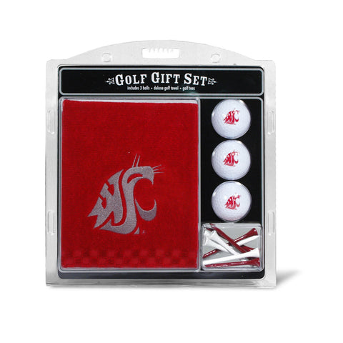 ~Washington State Cougars Golf Gift Set with Embroidered Towel - Special Order~ backorder