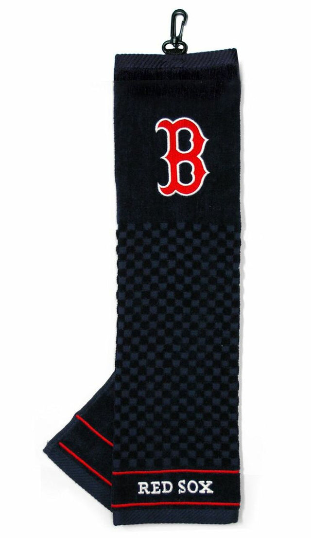 Boston Red Sox Golf Towel 16x22 Embroidered