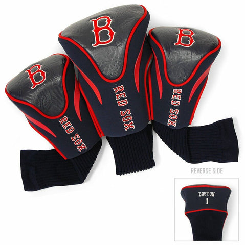 ~Boston Red Sox Golf Club 3 Piece Contour Headcover Set~ backorder
