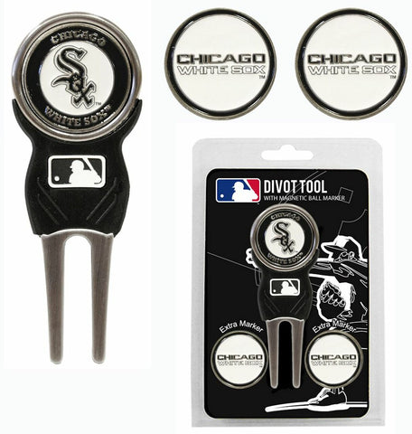 ~Chicago White Sox Golf Divot Tool with 3 Markers - Special Order~ backorder