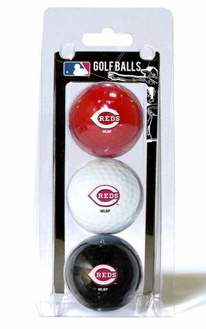 ~Cincinnati Reds Golf Balls 3 Pack - Special Order~ backorder