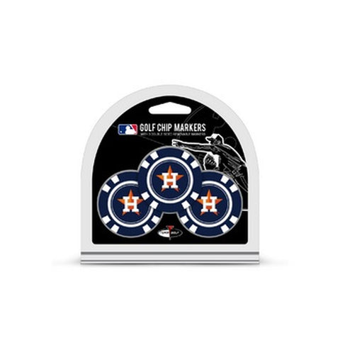 ~Houston Astros Golf Chip with Marker 3 Pack - Special Order~ backorder