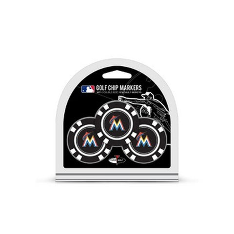 ~Miami Marlins Golf Chip with Marker 3 Pack - Special Order~ backorder
