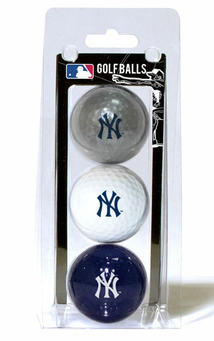 ~New York Yankees 3 Pack of Golf Balls~ backorder
