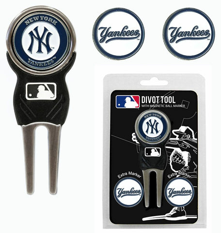 ~New York Yankees Golf Divot Tool with 3 Markers - Special Order~ backorder