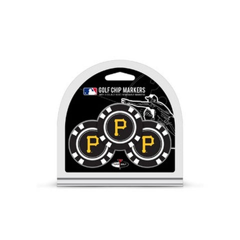 ~Pittsburgh Pirates Golf Chip with Marker 3 Pack - Special Order~ backorder