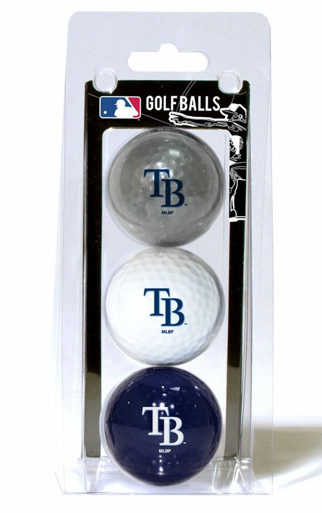 Tampa Bay Rays 3 Pack of Golf Balls