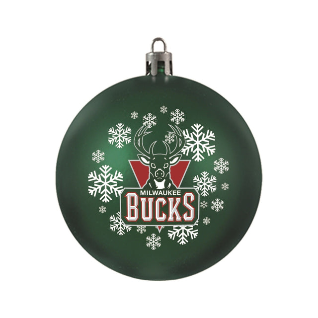 Milwaukee Bucks Ornament Shatterproof Ball