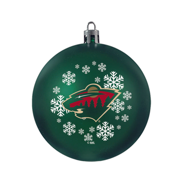 Minnesota Wild Ornament Shatterproof Ball