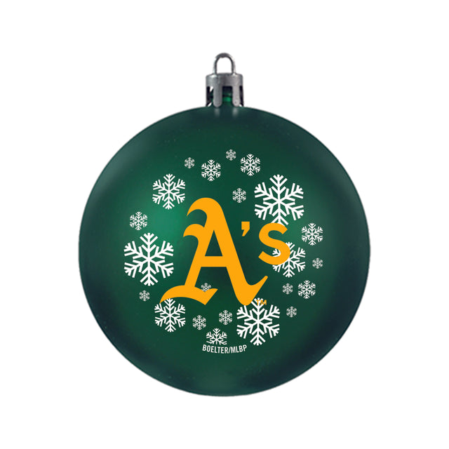 Oakland Athletics Ornament Shatterproof Ball