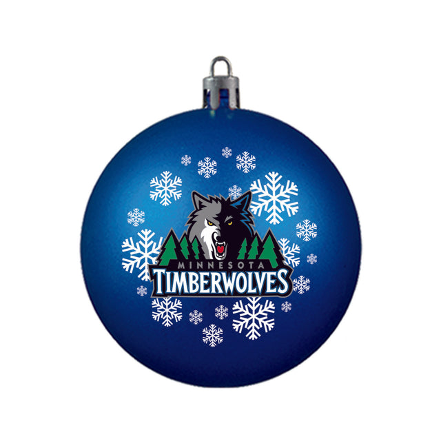 Minnesota Timberwolves Ornament Shatterproof Ball