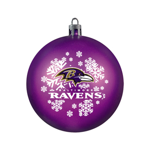 ~Baltimore Ravens Ornament Shatterproof Ball Special Order~ backorder
