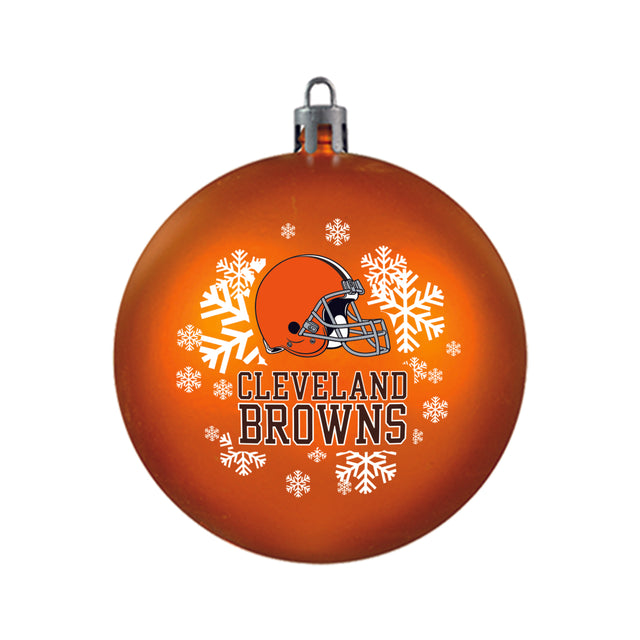 Cleveland Browns Ornament Shatterproof Ball