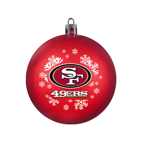 ~San Francisco 49ers Ornament Shatterproof Ball Special Order~ backorder