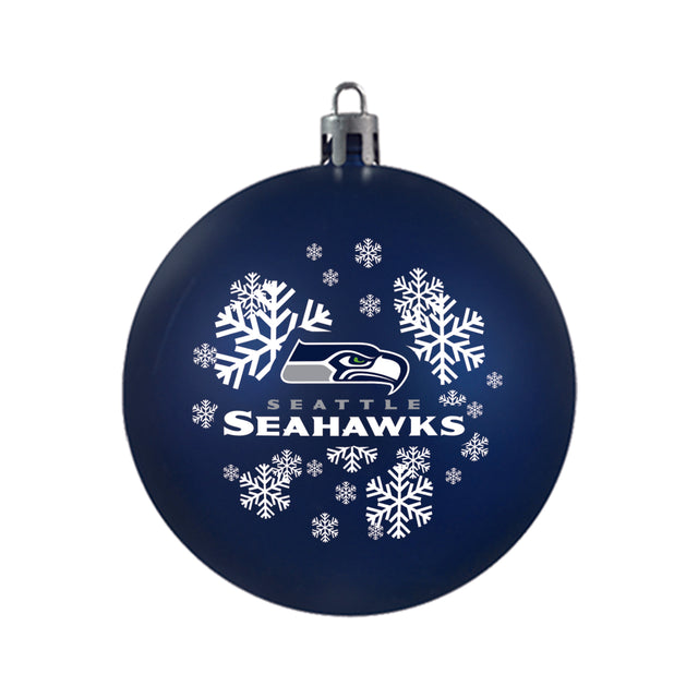 Adorno de bola irrompible de los Seattle Seahawks