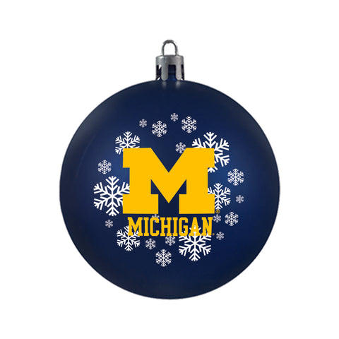 ~Michigan Wolverines Ornament Shatterproof Ball Special Order~ backorder