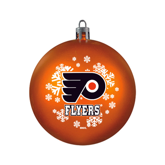 Adorno de bola irrompible de los Philadelphia Flyers