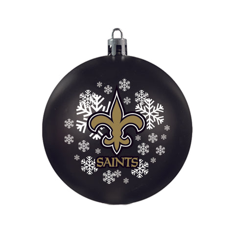 New Orleans Saints Ornament Shatterproof Ball Special Order