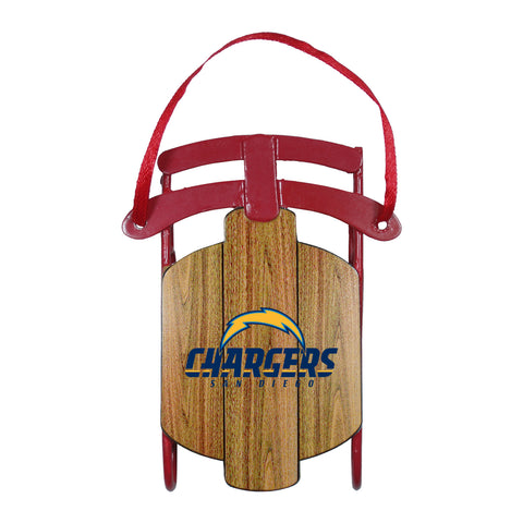~Los Angeles Chargers Ornament Metal Sled San Diego Throwback~ backorder