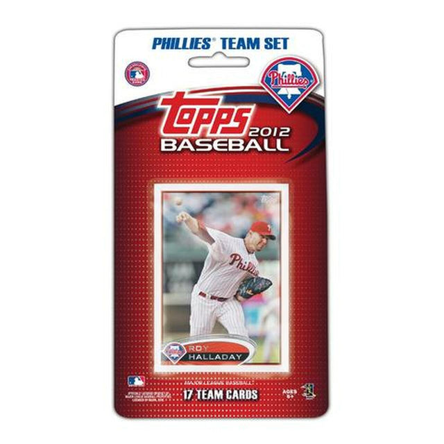 Conjunto de equipos Topps 2012 de los Philadelphia Phillies