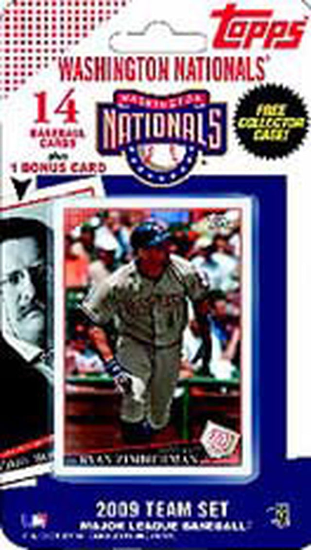 Washington Nationals 2009 Topps Team Set