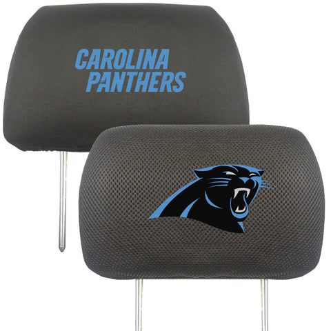 ~Carolina Panthers Headrest Covers FanMats~ backorder