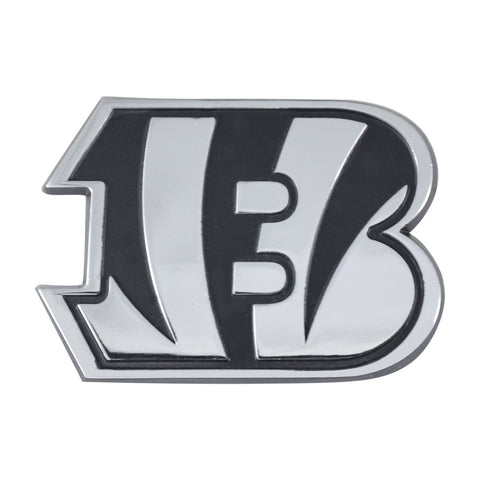 ~Cincinnati Bengals Auto Emblem Premium Metal Chrome~ backorder