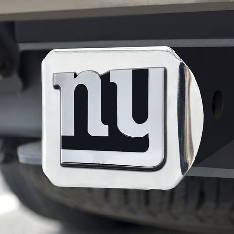~New York Giants Hitch Cover Chrome Emblem on Chrome - Special Order~ backorder