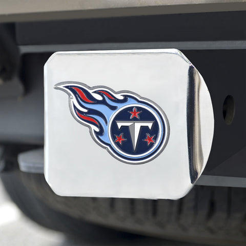 ~Tennessee Titans Hitch Cover Color Emblem on Chrome~ backorder