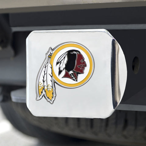 ~Washington Redskins Hitch Cover Color Emblem on Chrome~ backorder