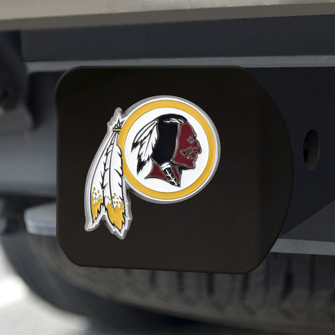 ~Washington Redskins Hitch Cover Color Emblem on Black~ backorder