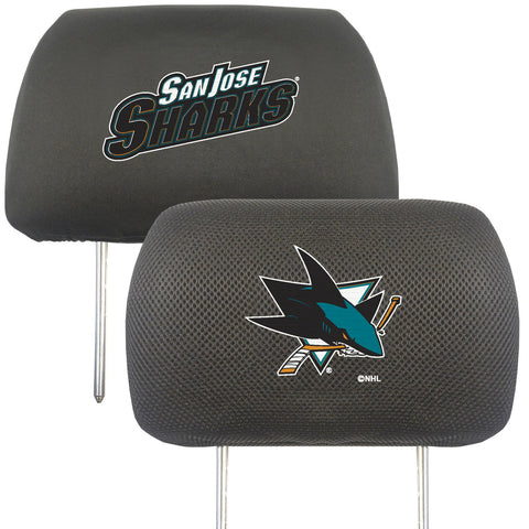 ~San Jose Sharks Headrest Covers FanMats Special Order~ backorder