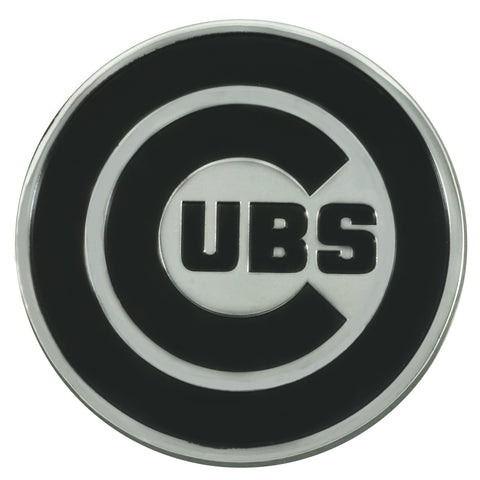 ~Chicago Cubs Auto Emblem Premium Metal Chrome~ backorder
