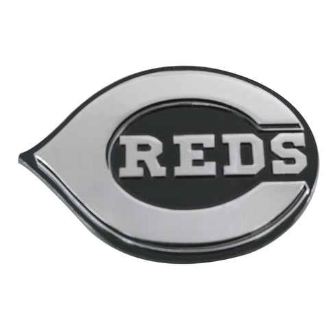 ~Cincinnati Reds Auto Emblem Premium Metal Chrome Special Order~ backorder