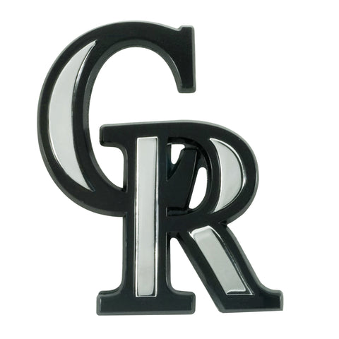 ~Colorado Rockies Auto Emblem Premium Metal Chrome Special Order~ backorder