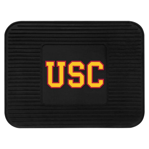 USC Trojans Car Mat Heavy Duty Vinyl Rear Seat - Special Order