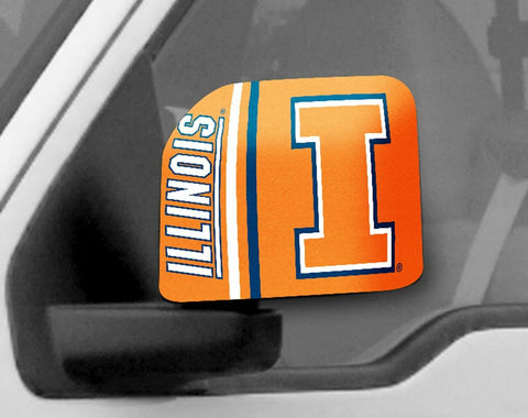 Illinois Fighting Illini Mirror Cover Large CO