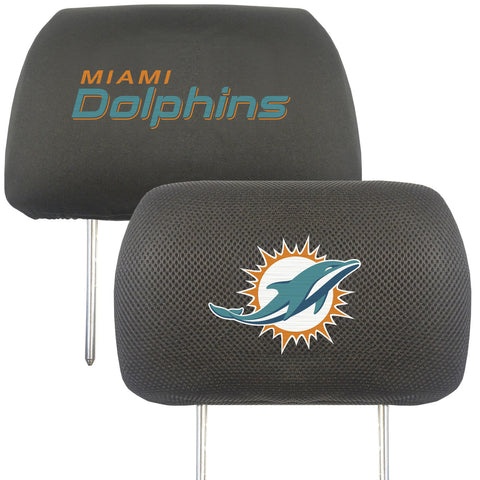 Miami Dolphins Headrest Covers FanMats