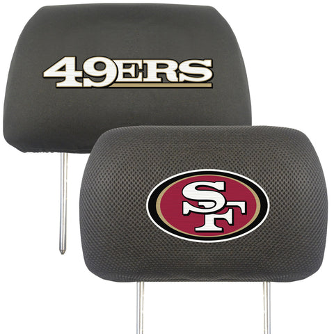~San Francisco 49ers Headrest Covers FanMats~ backorder