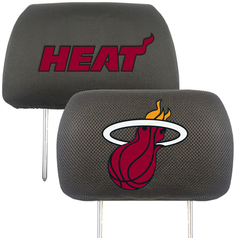~Miami Heat Headrest Covers FanMats Special Order~ backorder