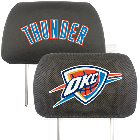 ~Oklahoma City Thunder Headrest Covers FanMats Special Order~ backorder