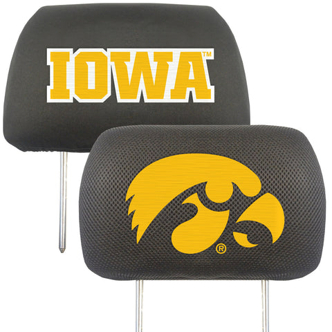 ~Iowa Hawkeyes Headrest Covers FanMats~ backorder