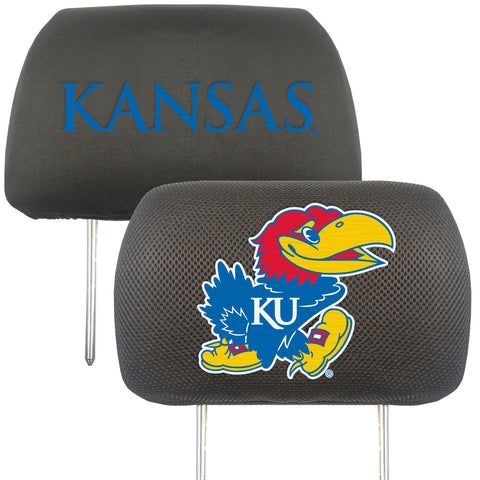 Kansas Jayhawks Headrest Covers FanMats