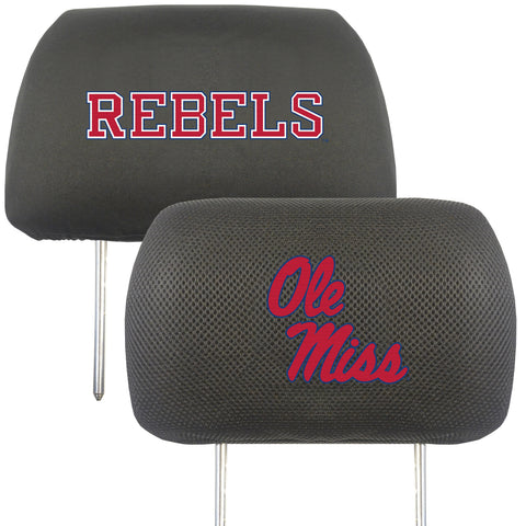 ~Mississippi Rebels Headrest Covers FanMats Special Order~ backorder