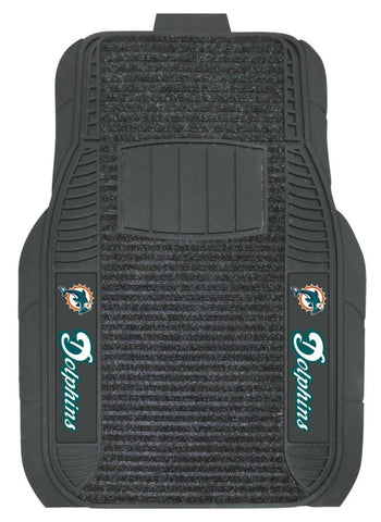 ~Miami Dolphins Car Mats Deluxe Set - Special Order~ backorder