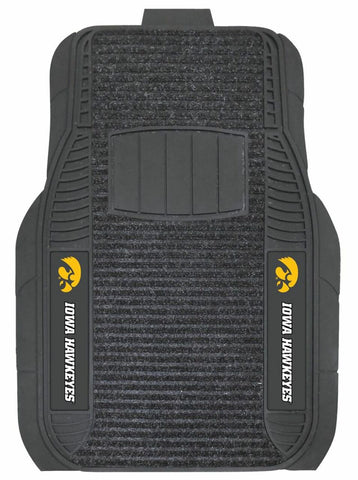 ~Iowa Hawkeyes Car Mats - Deluxe Set - Special Order~ backorder